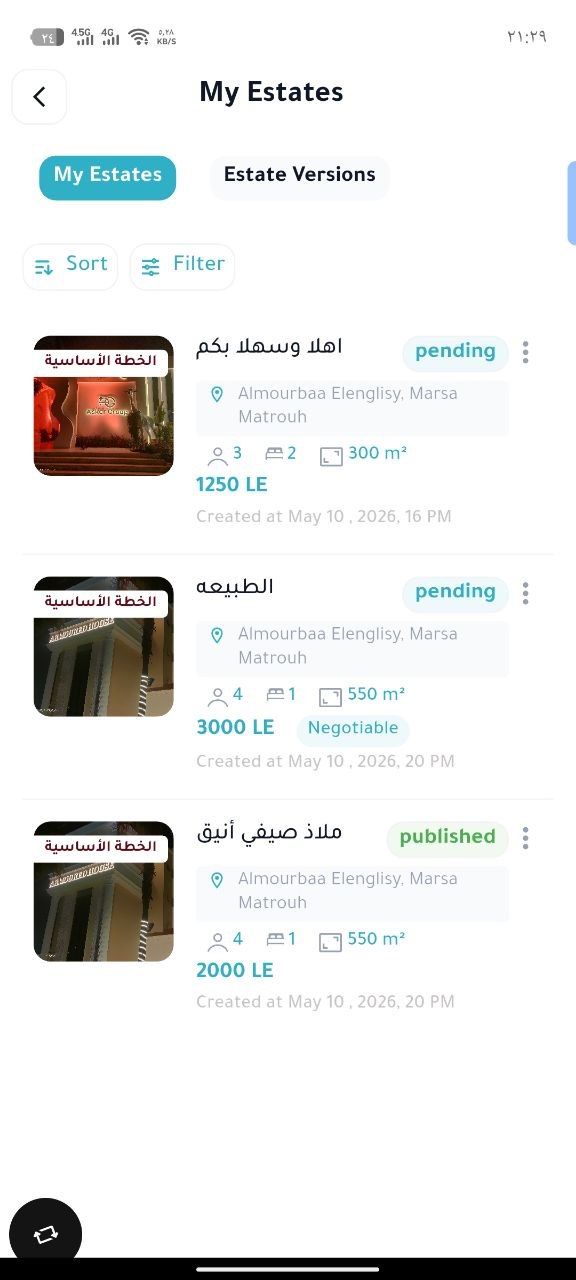 Manage my listings